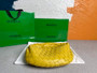 Bottega Veneta Mini Jodie top handle bag 651876 Lamb skin Yellow