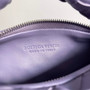 Bottega Veneta Mini Jodie top handle bag 651876 Lambskin Light Purple