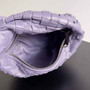 Bottega Veneta Mini Jodie top handle bag 651876 Lambskin Light Purple