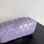 Bottega Veneta Mini Jodie top handle bag 651876 Lambskin Light Purple