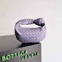 Bottega Veneta Mini Jodie top handle bag 651876 Lambskin Light Purple