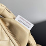 Bottega Veneta Mini Jodie top handle bag 651876 Lamb skin Beige