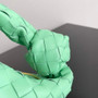 Bottega Veneta Mini Jodie top handle bag 651876 Lambskin Light Green