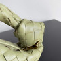 Bottega Veneta Mini Jodie top handle bag 651876 Lambskin Light Green