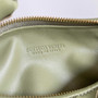 Bottega Veneta Mini Jodie top handle bag 651876 Lamb skin light green