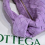 Bottega Veneta Mini Jodie top handle bag 651876 Suede Purple