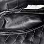Bottega Veneta Mini Jodie top handle bag 651876 Lamb skin Black