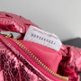 Bottega Veneta 651876 Mini Jodie top handle bag Lambskin Pink