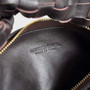 Bottega Veneta Mini Jodie top handle bag 651876 Lambskin Brown