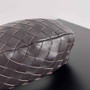 Bottega Veneta Mini Jodie top handle bag 651876 Lambskin Brown