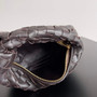 Bottega Veneta Mini Jodie top handle bag 651876 Lambskin Brown