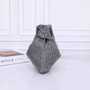 Copy of Bottega Veneta Mini Jodie bag 731400 strass-embellished mesh Dark Gray