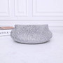 Bottega Veneta Mini Jodie bag 731400 strass-embellished mesh Gray