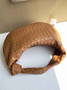 Bottega Veneta Small Jodie Bag 600261 Calfskin Caramel