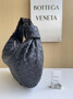 Bottega Veneta Small Jodie Bag 600261 Calfskin Black Zipper Gold