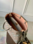 Louis Vuitton Bella Tote M23395 Gray Mahina Calfskin