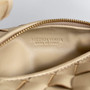 Bottega Veneta Mini Jodie top handle bag 709562 Calfskin Beige