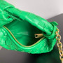 Bottega Veneta Mini Jodie top handle bag 709562 Calfskin Green