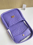 Bottega Veneta Small Cobble Shoulder Bag 709418 Lambskin Purple