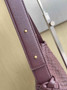 Bottega Veneta Small Cobble Shoulder Bag 709418 Lambskin Wine Red
