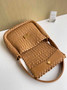 Bottega Veneta Small Cobble Shoulder Bag 709418 Lambskin Caramel