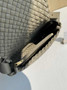 Bottega Veneta Small Cobble Shoulder Bag 709418 Lambskin Dark Gray