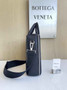 Bottega Veneta Arco Briefcase 680120 Intreccio leather Navy Blue