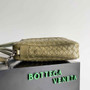 Bottega Veneta Large Intrecciato Briefcase 755128 Calfskin Green