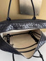 Bottega Veneta Getaway Large Weekender 765620 Calfskin Black