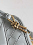 Bottega Veneta Small Getaway 776736 Calfskin Gray