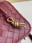 Bottega Veneta Small Getaway 776736 Calfskin Cherry