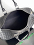Bottega Veneta Medium Intrecciato Duffle 650066 Calfskin Black