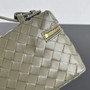 Bottega Veneta Bang Bang Vanity Case 789109 Calfskin army green