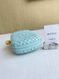 Bottega Veneta Knot Light Blue Calfskin 717622