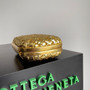 Bottega Veneta Knot Bag 717622 Calfskin Gold