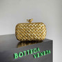 Bottega Veneta Knot Bag 717622 Calfskin Gold