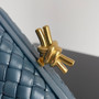 Bottega Veneta Knot Blue Calfskin 717622