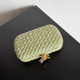 Bottega Veneta Knot Light Green Calfskin 717622