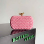 Bottega Veneta Knot Bag 717622 Calfskin Pink