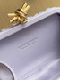 Bottega Veneta Knot 717622 Calfskin Light Purple