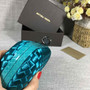 Bottega Veneta Knot 717622 Silk Blue Green