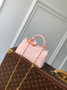 Louis Vuitton Nano Madeleine Bag, M27043 Snowy Pearl Leather