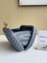 Bottega Veneta Knot Gray Calfskin 717622
