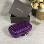 Bottega Veneta Knot 717622 Silk Purple