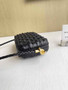 Bottega Veneta Knot With Chain 717623 Lambskin Black