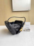 Bottega Veneta Knot With Chain 717623 Lambskin Black