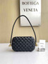 Bottega Veneta Knot With Chain 717623 Lambskin Black
