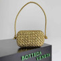 Bottega Veneta Knot With Chain 717623 Gold Calfskin