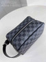 Louis Vuitton Locker Dopp Kit M83112 Damier Graphite coated canvas