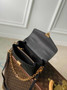 Louis Vuitton Pochette Métis East West M46595 Black Empreinte Leather - Default Title - View 8